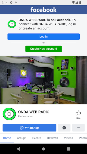 Onda Web Radio e TV Screen 3