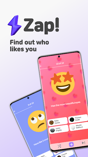 Android application Zap! - Confess & Find out screenshort