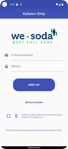 Android application We Soda screenshort