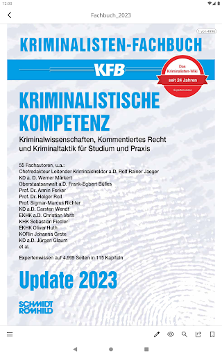 Kriminalisten Fachbuch - KFB