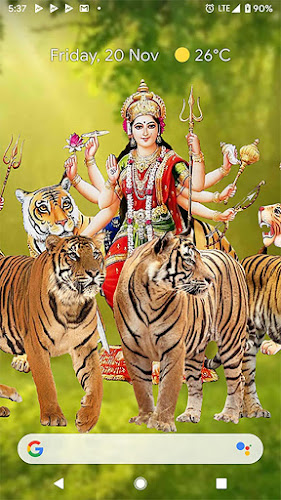 4D Tigers of Durga Live Wallpaper - Latest version for Android - Download  APK