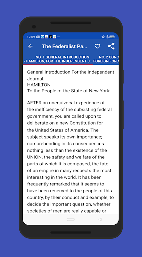 The Federalist Papers Screen 2
