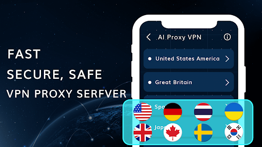 AI Proxy VPN : Smart Safe VPN