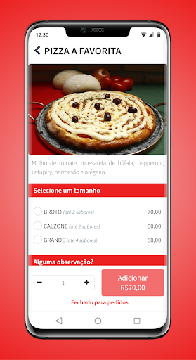 Pizza Milão Screen 2