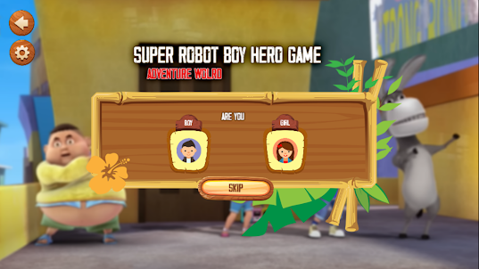 Super Robot Boy Vir Game Run
