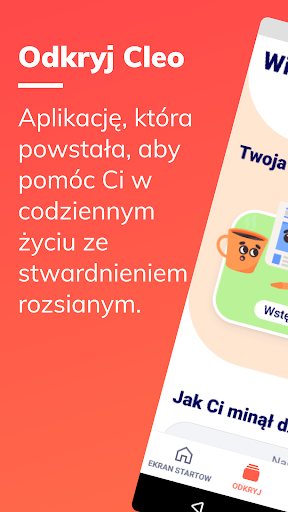 Android application Cleo moja aplikacja SM screenshort