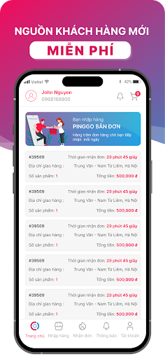 PingGo Retailer Screen 3