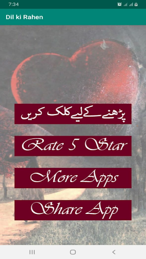Dil ki Rahen Urdu Novel Screen 2