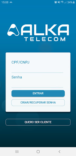 Android application Alka Telecom screenshort