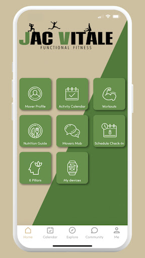 Android application Jac Vitale screenshort