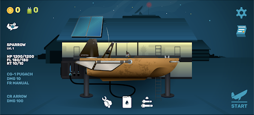 Android application Fly Boatman screenshort