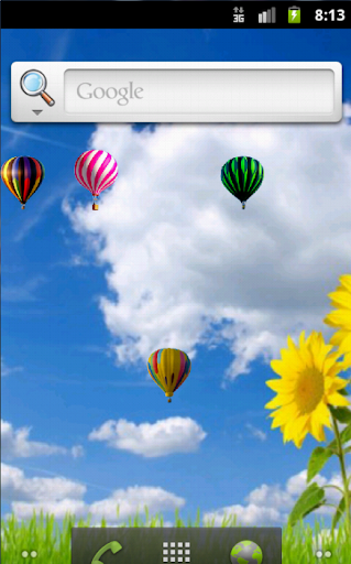 Android application Balloons Live Wallpaper Free screenshort