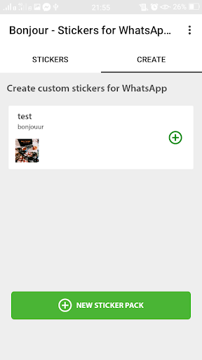 Bonjour et Bonsoir Stickers WAStickerApp