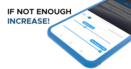 Android application SOUND+ Volume Booster screenshort