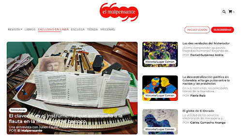 Revista el malpensante Screen 3