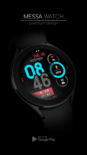 Sport watchface digital NY Screen 2