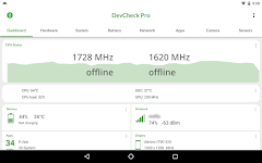 screenshot of DevCheck Device & System Info