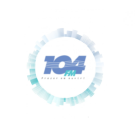 Rádio 104 FM logo