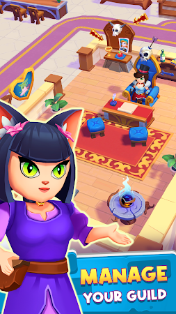 Game screenshot Idle Guild Tycoon mod apk
