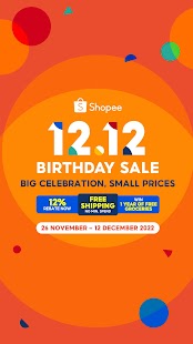 Shopee MY 12.12 Birthday Sale Screenshot