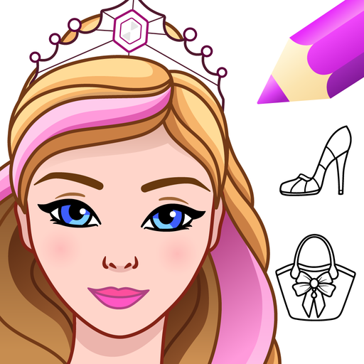 Princesa Para Colorir Glitter – Apps no Google Play