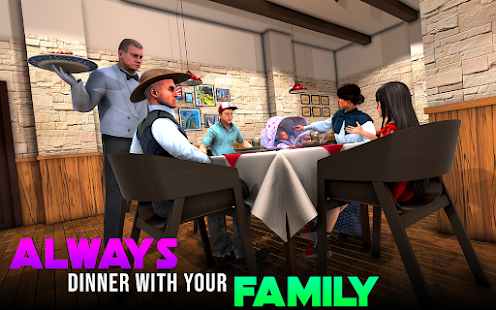 Mother Simulator - Family Game Varies with device APK screenshots 12
