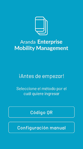 ArandaEMM Screen 2