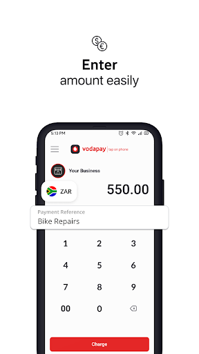 VodaPay Tap on Phone Screen 3
