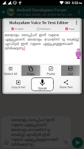 Malayalam Voice To Text Editor 0.2.8 APK + Mod (Unlimited money) for Android
