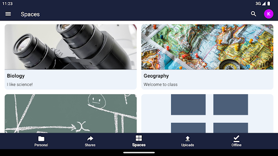 ownCloud Screenshot