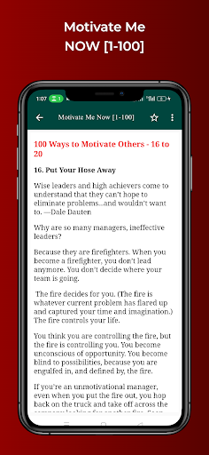 Motivate me Now [1-100] Screen 2