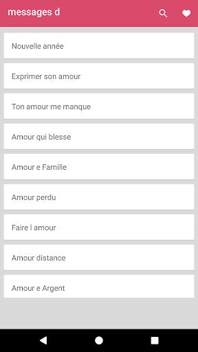 Phrases et messages damour