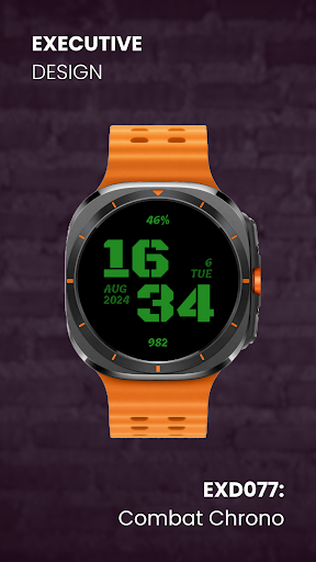 EXD077: Combat Watch Face screenshot 3