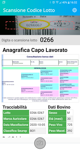 Maremmana Bio - Tracciabilità Screen 3
