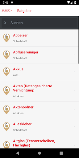 abfallApp Oberhausen Screenshot 4 - AppWisp.com