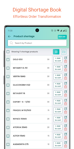 ValueMedi - Find,Compare,Order Screen 3