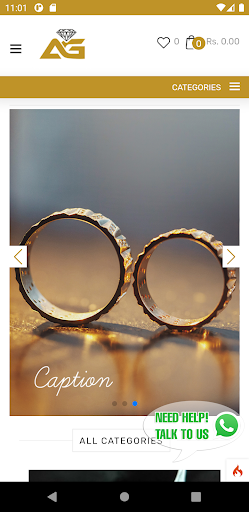 Android application Goenka Jewellers screenshort