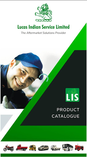 Android application Lucas Indian Catalog screenshort