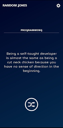 Random Jokes Screen 3