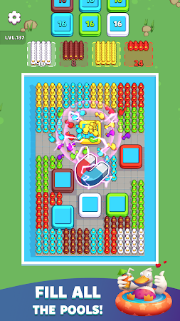 Game screenshot Quacking Hole Color Puzzle mod apk