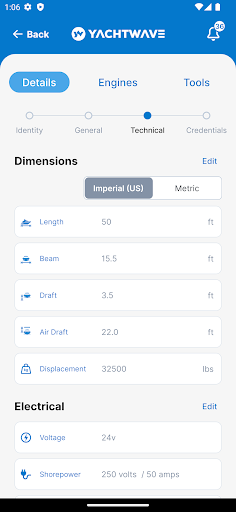 YachtWave Screen 3