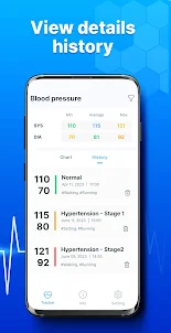 Blood Pressure Tracker Log