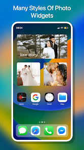 Captura de Pantalla 6 Photo Widget iOS 16 android