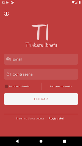 Android application Trinkete Ibaeta screenshort