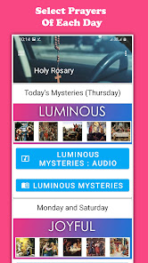 Captura de Pantalla 1 The Holy Rosary Audio Offline android