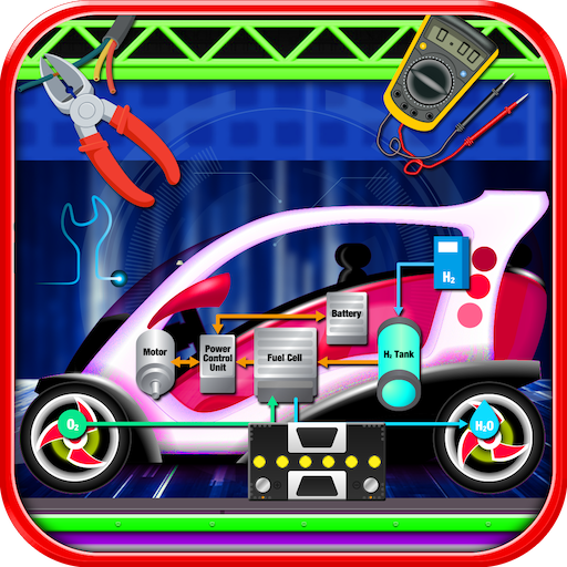 Electric Car Repairing - Auto   Icon