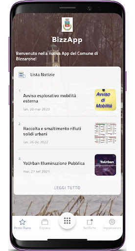 BizzApp Screen 2