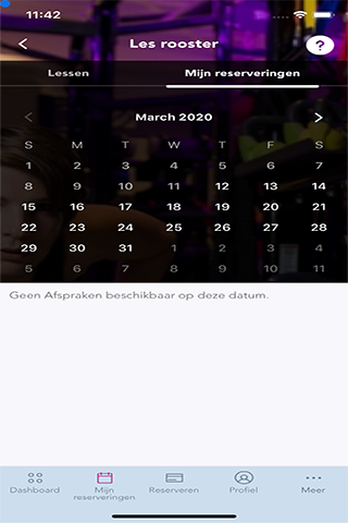 My HealthClub Screen 2