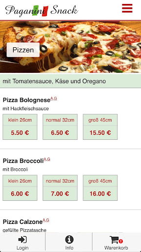 Paganini Snack Screen 2