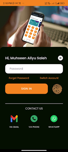 Android application KSBDATA screenshort